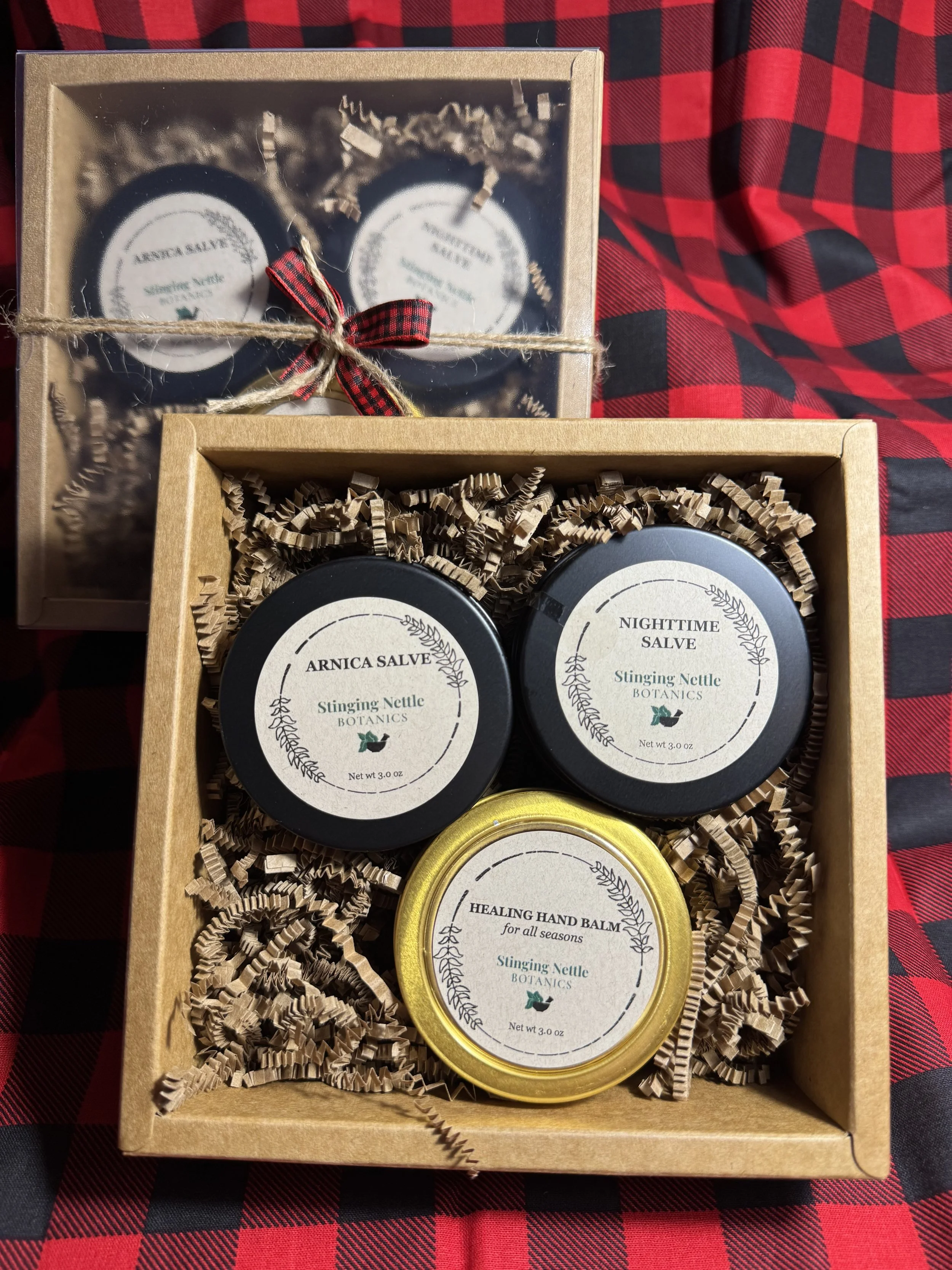 Salve-ation trio box — Stinging Nettle Botanics